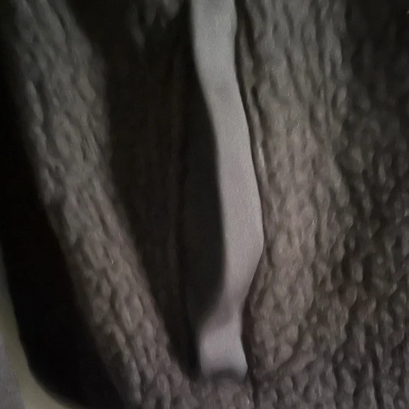 SO cozy softest sherpa Women's Black Full Zip Fleece Jacket - Picture 4 of 5